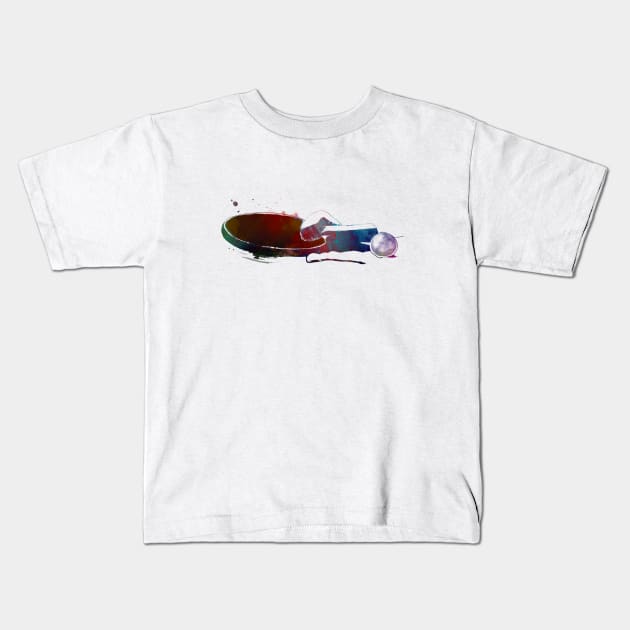 Table tennis sport #pingpong #tabletennis Kids T-Shirt by JBJart